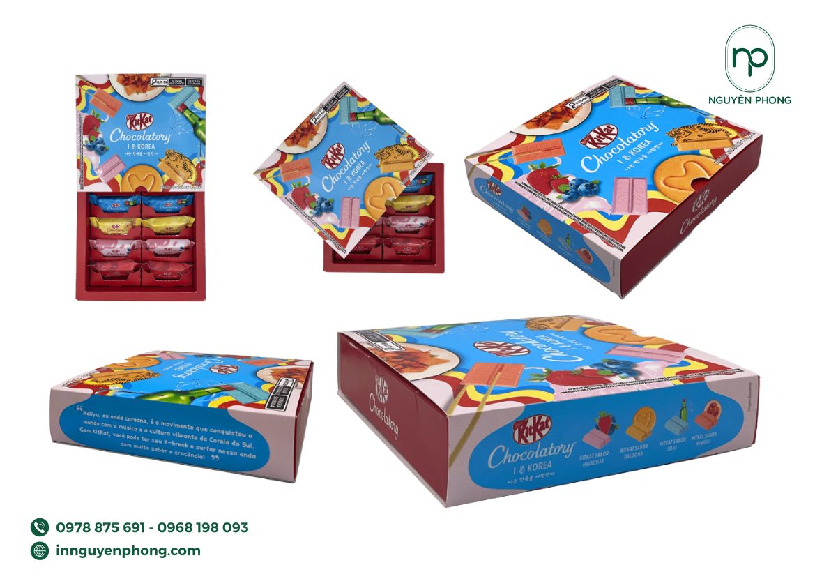 phối màu bao bì mới cho từng loại chiến dịch marketing khác nhau